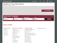 Tablet Screenshot of bigislandhotelshawaii.com